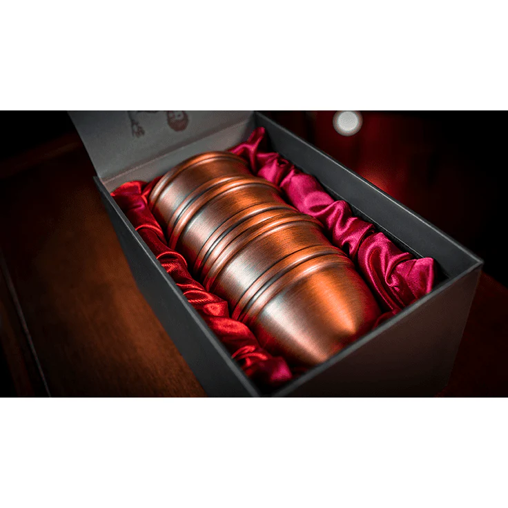 LEGEND Cups and Balls (Copper/Aged) by Murphy's Magic  - Trick - Image 3