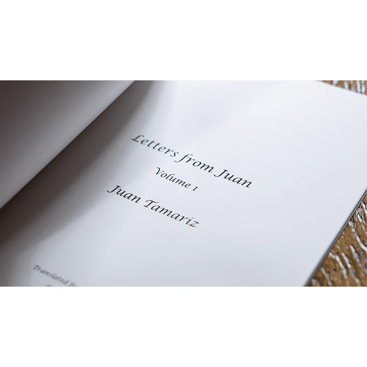 Letters from Juan Volume 1 by Juan Tamariz - Book - Image 2