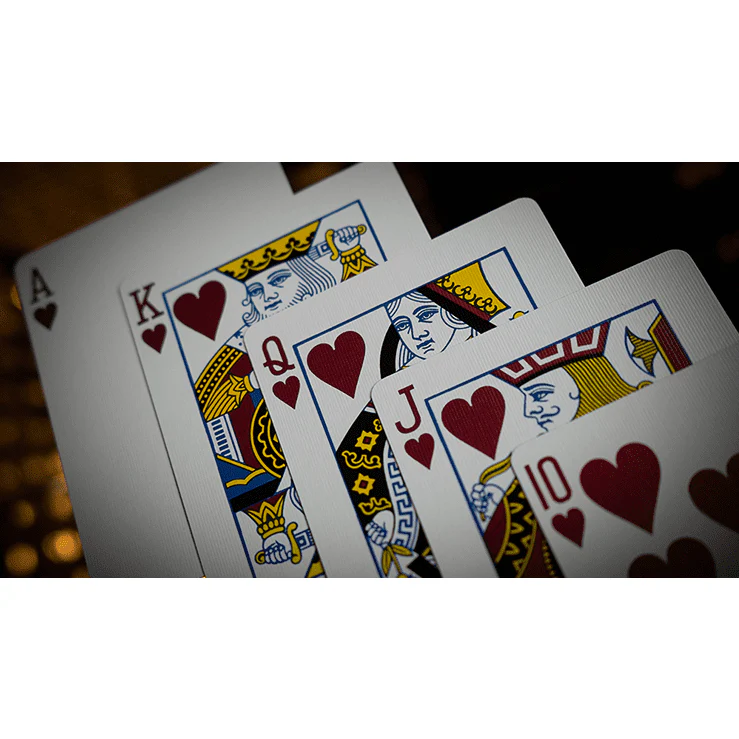 Limited Edition Cherry Casino (Monte Carlo Black and Gold) Numbered Seals Playing Cards by Pure Imagination Projects - Image 5
