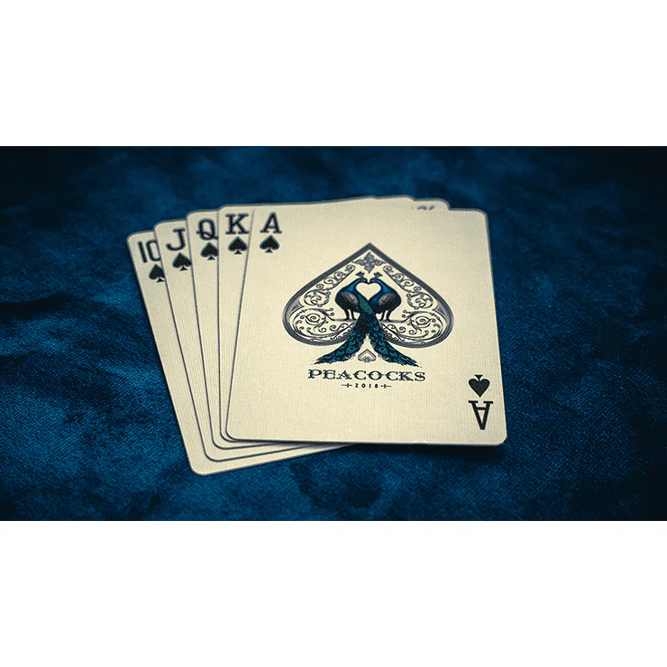 Limited Edition Peacocks Playing Cards by Rocsana Thompson - Image 5