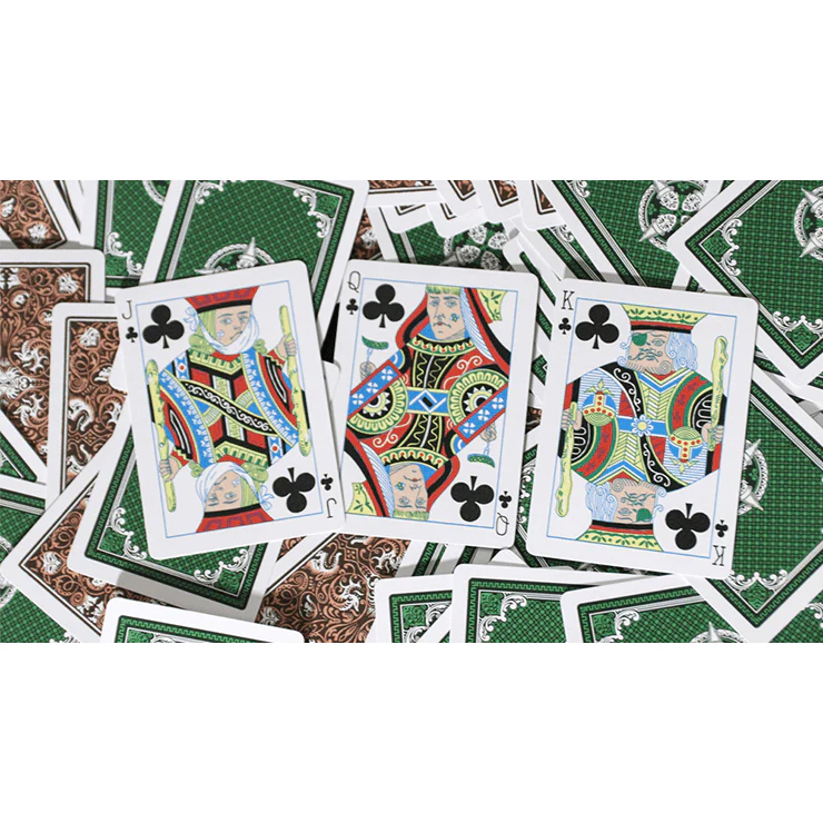 Limited Gilded Edition Late 19th Century Vanity (Clown) Playing Cards - Image 3