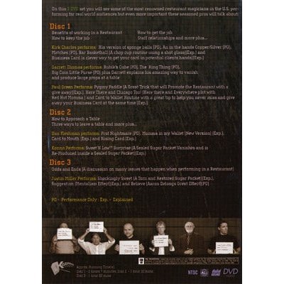 Live At the Jailhouse - A Guide to Restaurant Magic (3 DVD Set) -DVD - Image 2