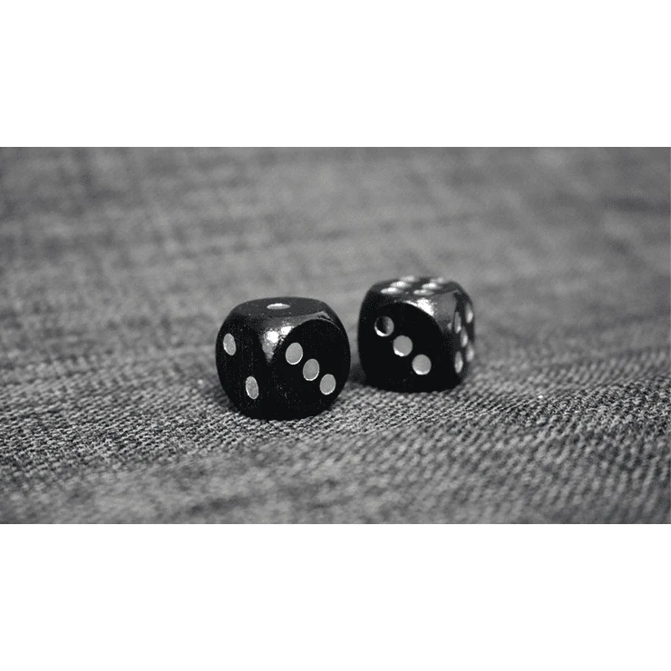 Loaded Dice (Weighted, Wood, Black) - Tricks - Image 2