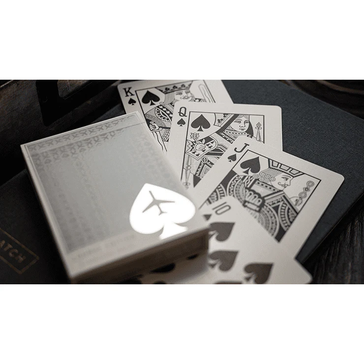 Lounge Edition in Jetway (Silver) by Jetsetter Playing Cards - Image 4