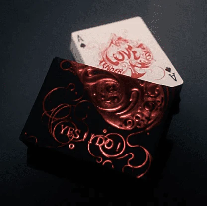 Love Promise of Vow (Red) Playing Cards by The Bocopo Playing Card Company - Image 5