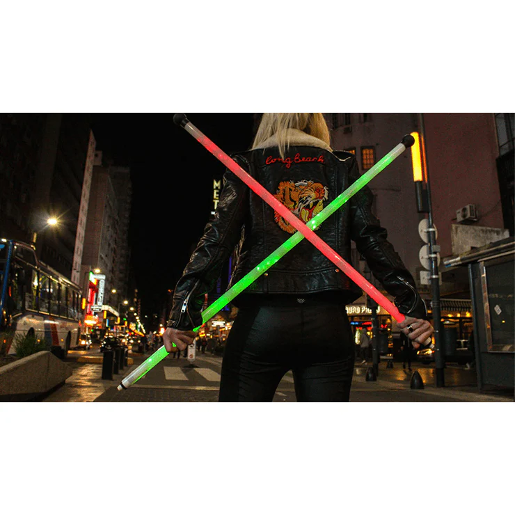 Luminous Dancing Cane RED by Magica Rocio - Trick - Image 2