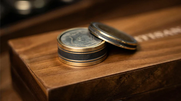 M Box Luxury Set (Half Dollar) by Artisan Coin & Jimmy Fan - Trick - Image 4