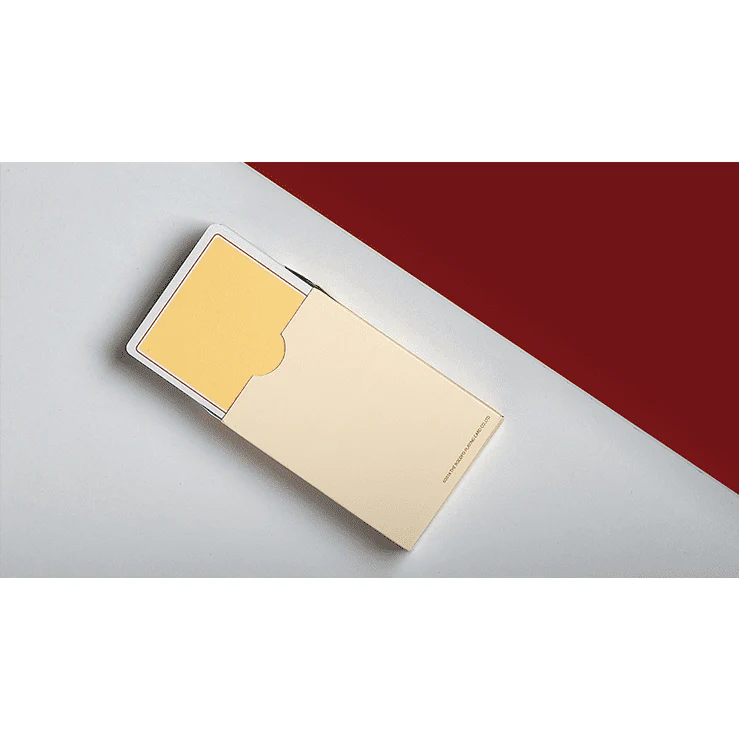 Magic Notebook Deck - Limited Edition (Champagne) by The Bocopo Playing Card Company - Image 3