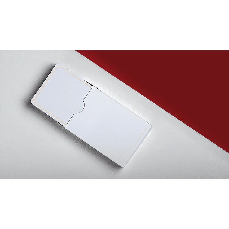 Magic Notebook Deck - Limited Edition (White) by The Bocopo Playing Card Company - Image 3