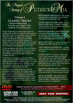 Magical Artistry of Petrick and Mia Vol. 4 by L&L Publishing - DVD - Image 2