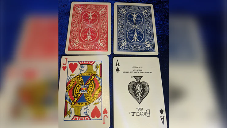 Magnetic Card - Bicycle Cards (2 Per Package) Double Face Cards by Chazpro - Image 2