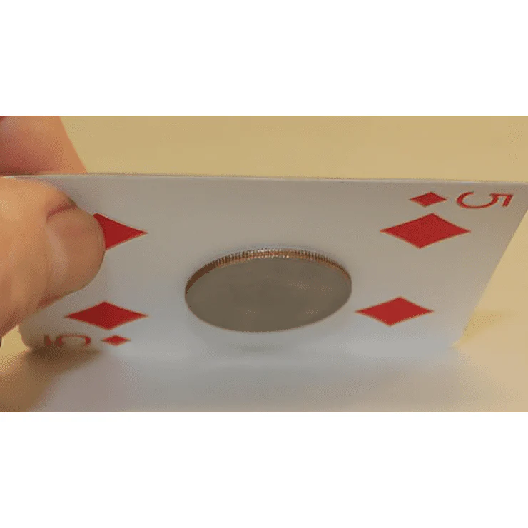 Magnetic Cards (2 pack/Red) by Chazpro Magic. - Trick - Image 2