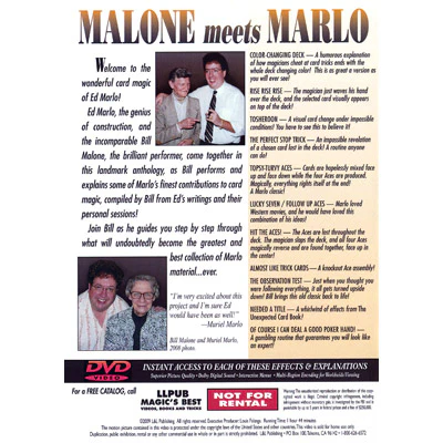 Malone Meets Marlo #5 by Bill Malone - DVD - Image 2