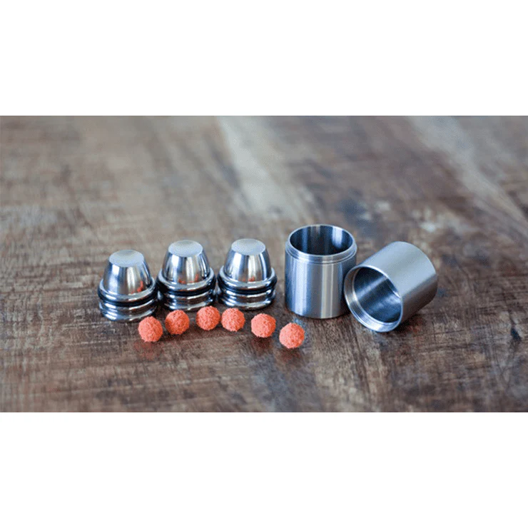 Micro Cups and balls (Gimmicks and Online Instructions) by Leo Smetsers - Trick