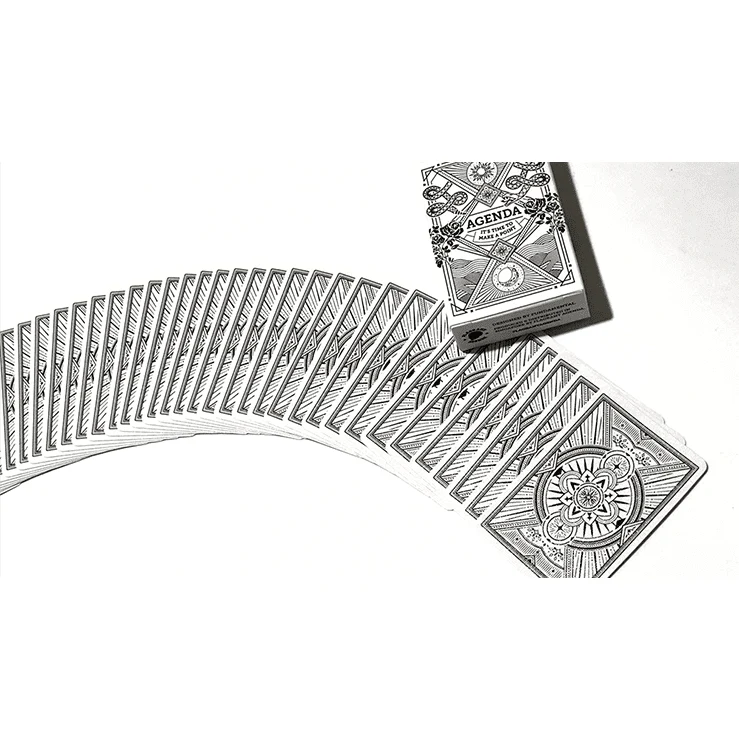 Mini Agenda Playing Cards (White) - Image 4