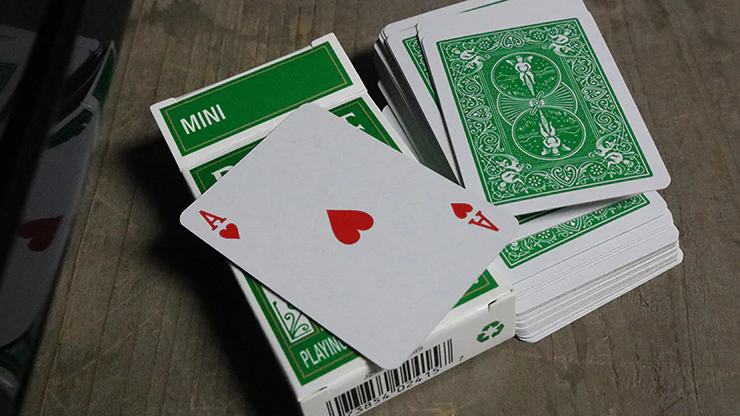 Mini Bicycle Cards (Green) - Image 3