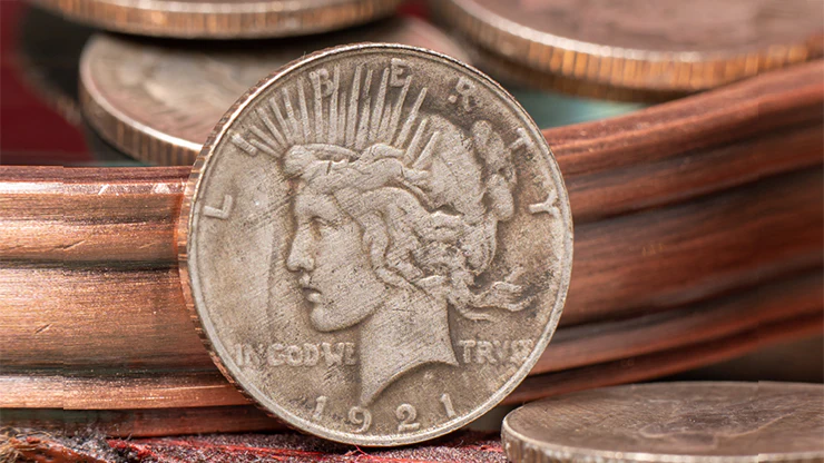 Mini Peace Dollar (Pack of 5 coins) by N2G - Image 3