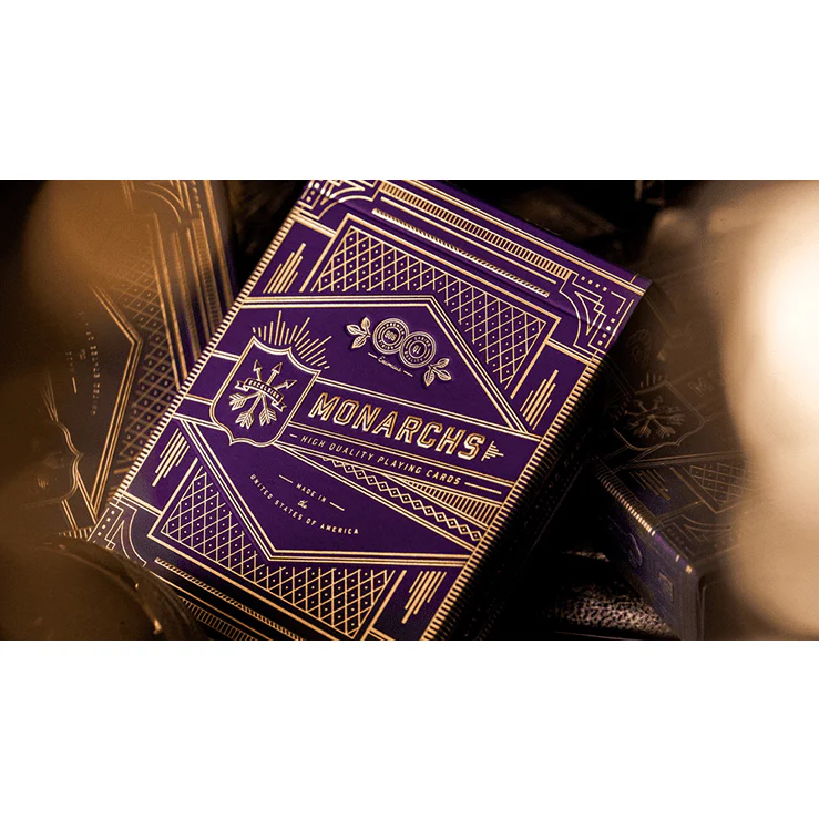 Monarch Royal Edition (Purple) Playing Cards by theory11