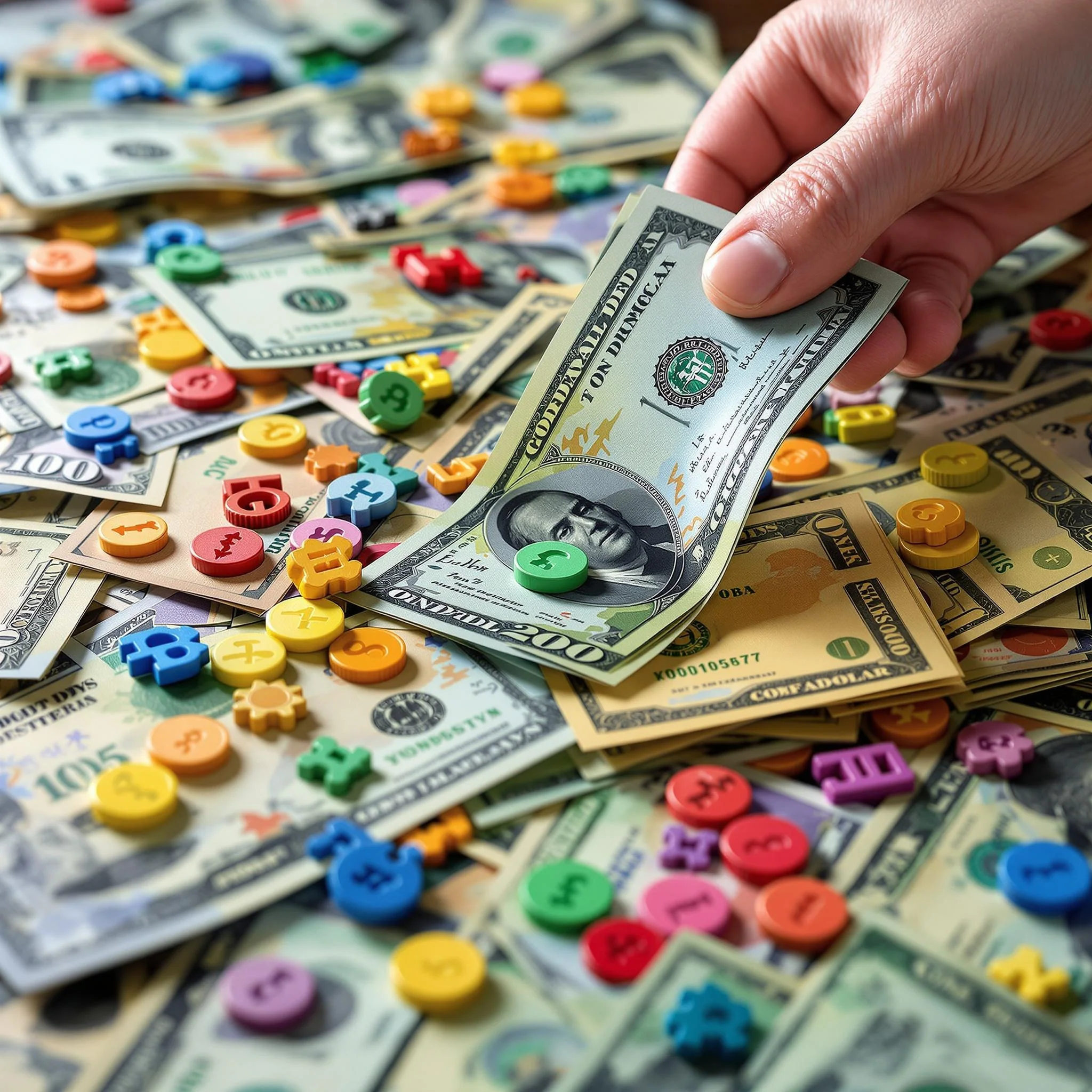 Monopoly Money by Steve Rowe (US Dollar Size) USA ONLY