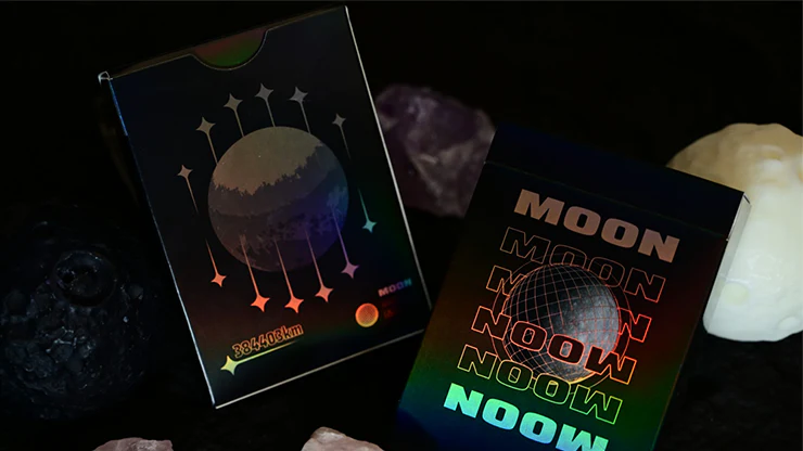 Moon (Black Holo) Playing Cards - Image 6