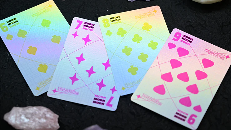 Moon (White Holo) Playing Cards - Image 4
