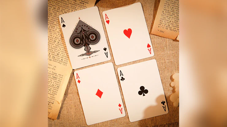Mr. Black V2 (Red) Playing Cards - Image 2