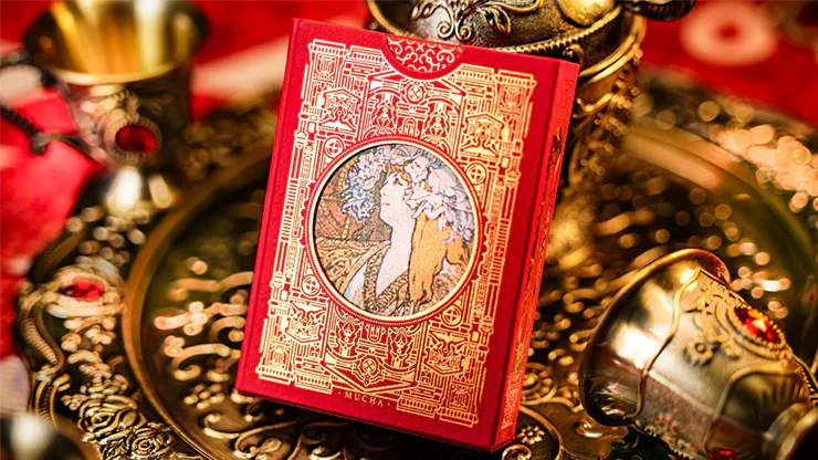 Mucha Standard Playing Cards by 52 MUSÉE