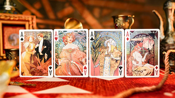 Mucha Standard Playing Cards by 52 MUSÉE - Image 3
