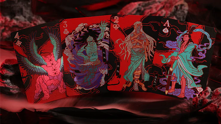 Mythic Divide YGGDRASIL Edition (Wrath of Darkness) Playing Cards by Room One - Image 3