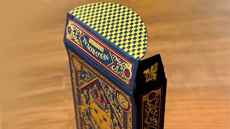 Neko Royal Blue Playing Cards - Image 5