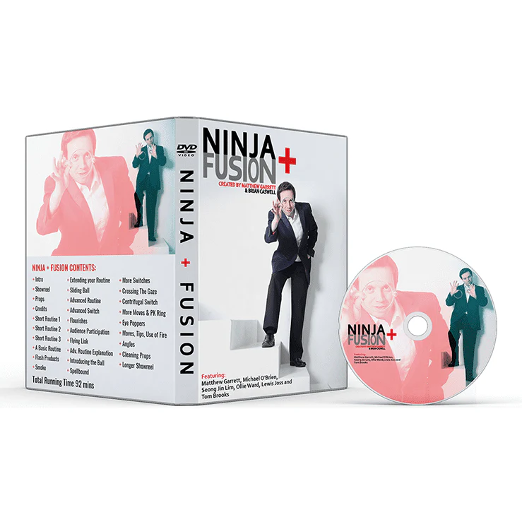 Ninja+ Fusion in Black Chrome (With Online Instructions) by Matthew Garrett & Brian Caswell - Trick - Image 2