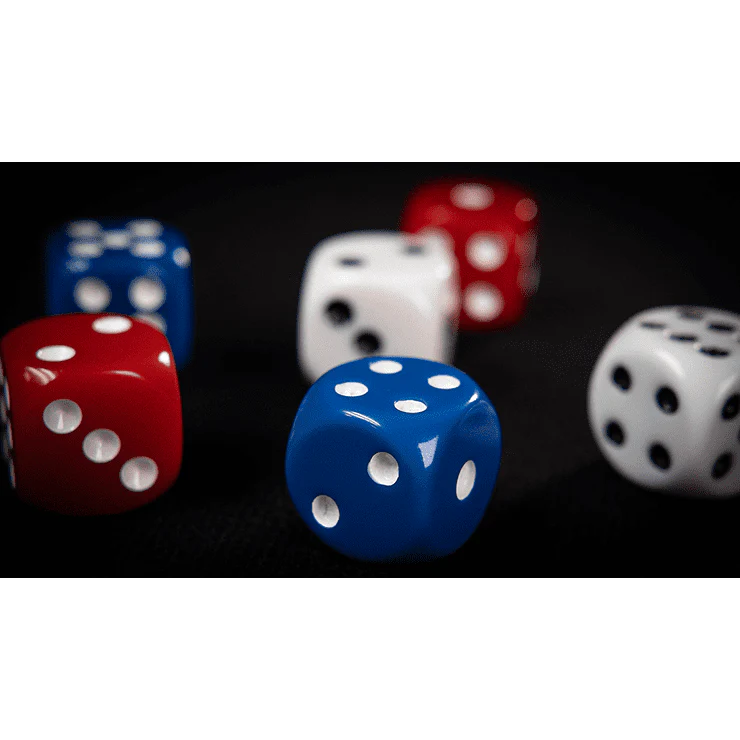 NON GIMMICKED DICE 6 PACK/MIXED by Tony Anverdi - Trick - Image 2