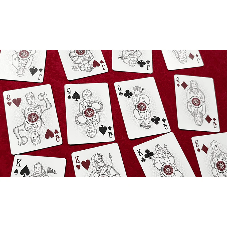 North Star Playing Cards Luxury Red Edition by James Anthony and MagicWorld - Image 3