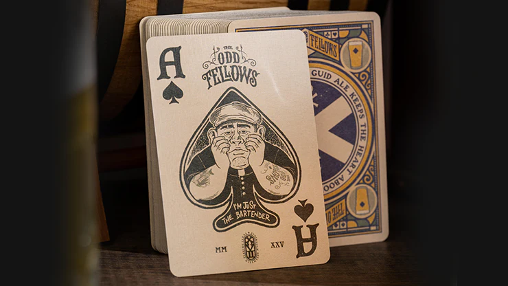 Odd Fellow Brother McPint Poker Playing Cards by Stockholm17 - Image 2