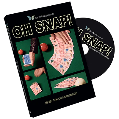 OH  SNAP! Red (DVD and Gimmick) by Jibrizy Taylor and SansMinds - Image 3