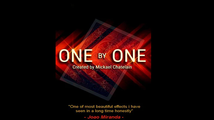 One by One (blue) by Mickaël Chatelain