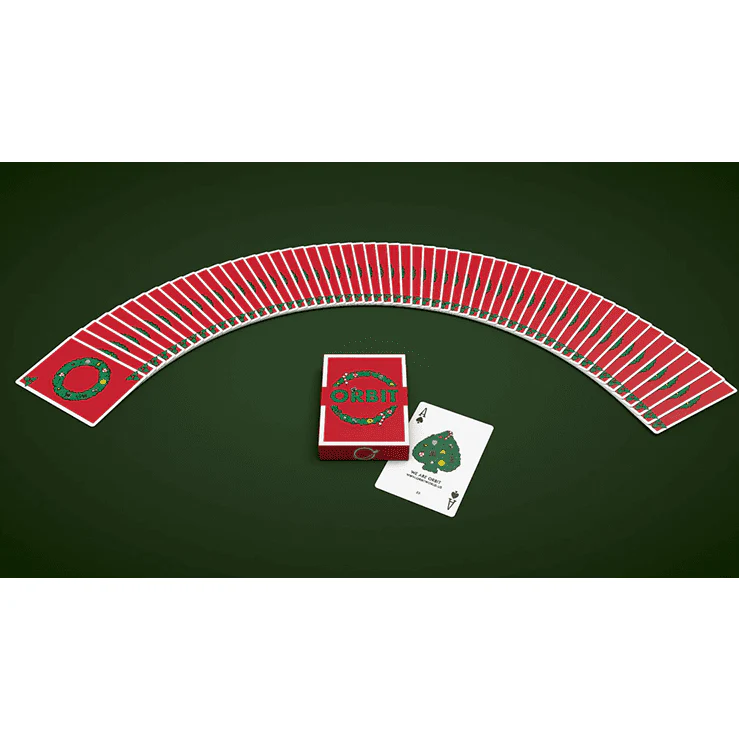 Orbit Christmas V2 Playing Cards - Image 2