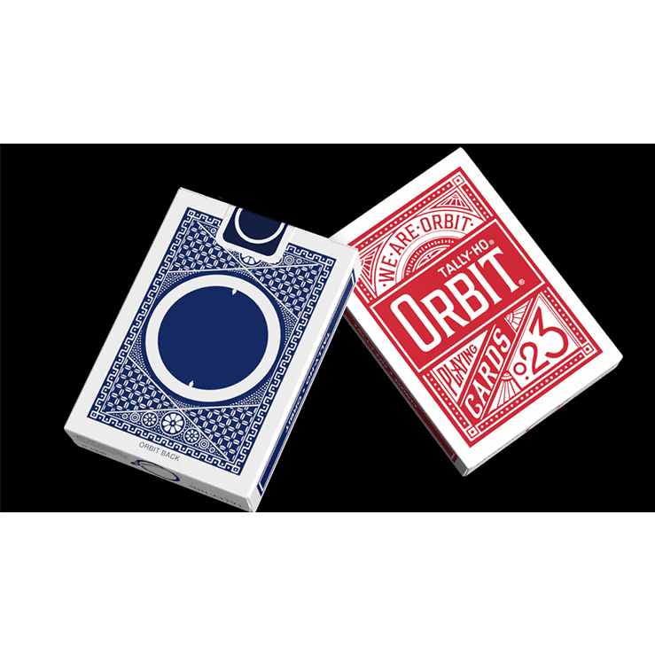 Orbit Tally Ho Circle Back (Blue) Playing Cards - Image 5