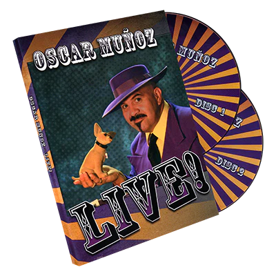 Oscar Munoz Live (2 DVD Set) by Kozmomagic - DVD