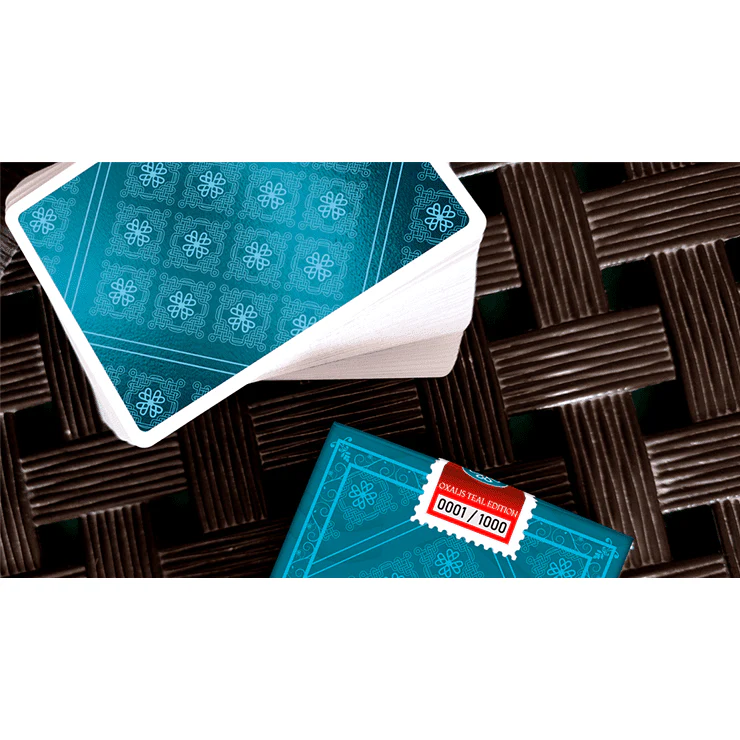 Oxalis (Teal Edition) Playing Cards - Image 3