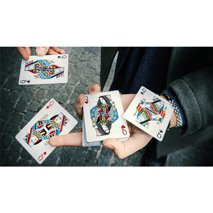 Oxalis (Teal Edition) Playing Cards - Image 4
