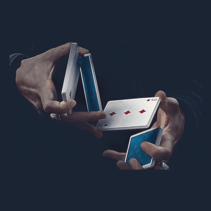 Oxalis (Teal Edition) Playing Cards - Image 5