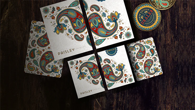 Paisley Poker Mini Playing Cards by Dutch Card House Company - Image 4