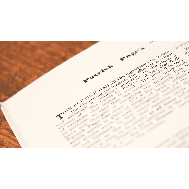 Patrick Page's Cards to Pocket by Lewis Ganson - Book - Image 2