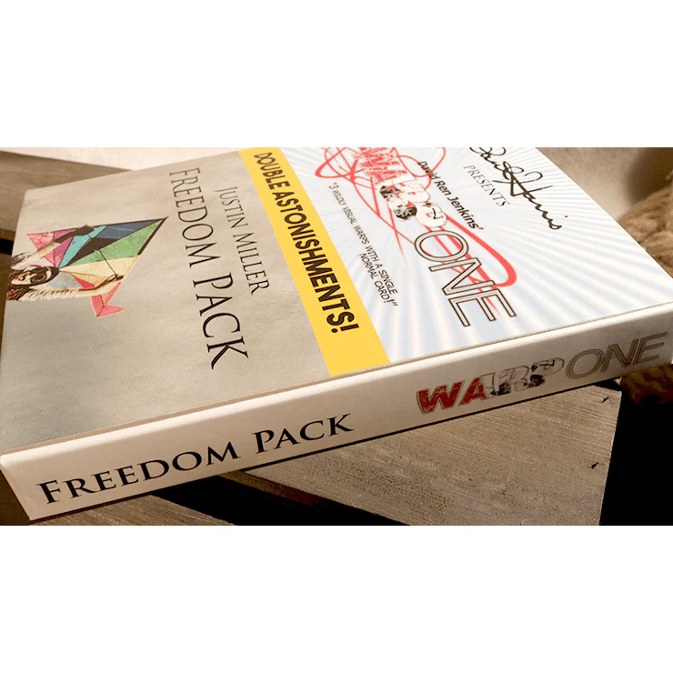 Paul Harris Presents Warp One/Freedom Pack Double Astonishments by Justin Miller & David Jenkins - Trick - Image 2