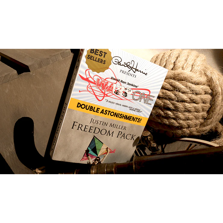 Paul Harris Presents Warp One/Freedom Pack Double Astonishments by Justin Miller & David Jenkins - Trick - Image 5