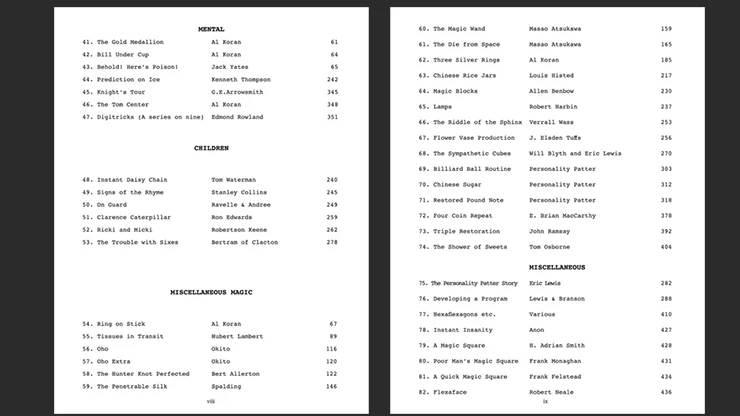 Personal Magic, The Secret Books of Eric Lewis, Vol.3 - Image 6