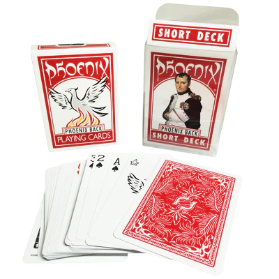 Phoenix Short Deck Red (Casino Quality) by Card-Shark - Trick