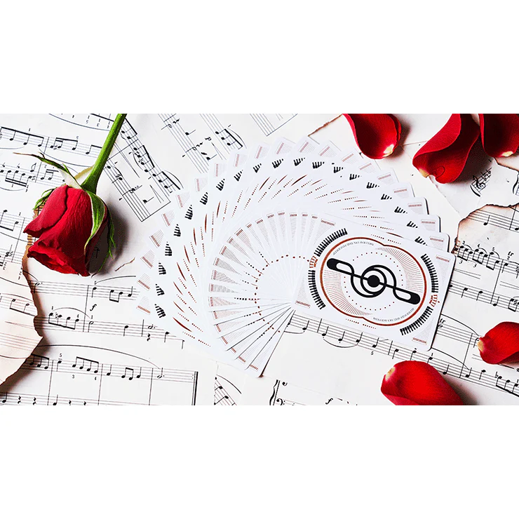 Piano Player Two-Key Edition Playing Cards by Bocopo - Image 5