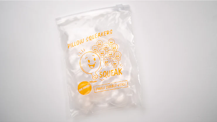 Pillow Squeaker Double Voice (12pk Small) by Murphys Magic